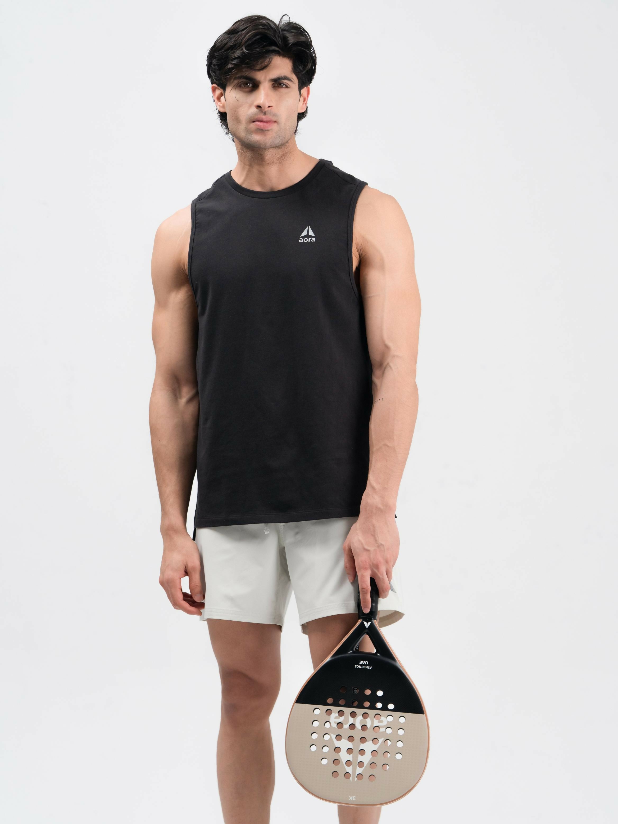 TRAINING TANK TOP BLACK