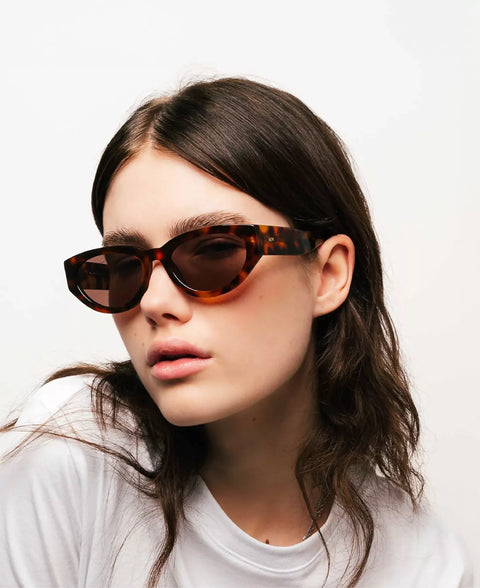 Audrey Chimi Tortoise Brown Sunglasses