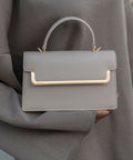 MISS MIAR TAUPE LADIES BAG COMPACT-04