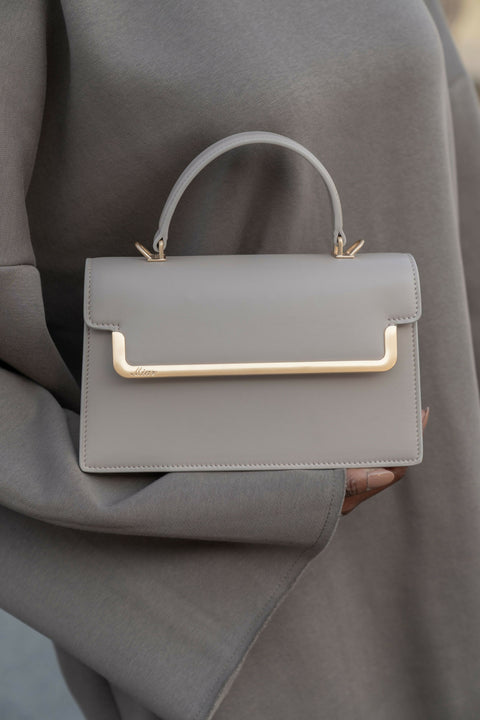 MISS MIAR TAUPE LADIES BAG COMPACT-04