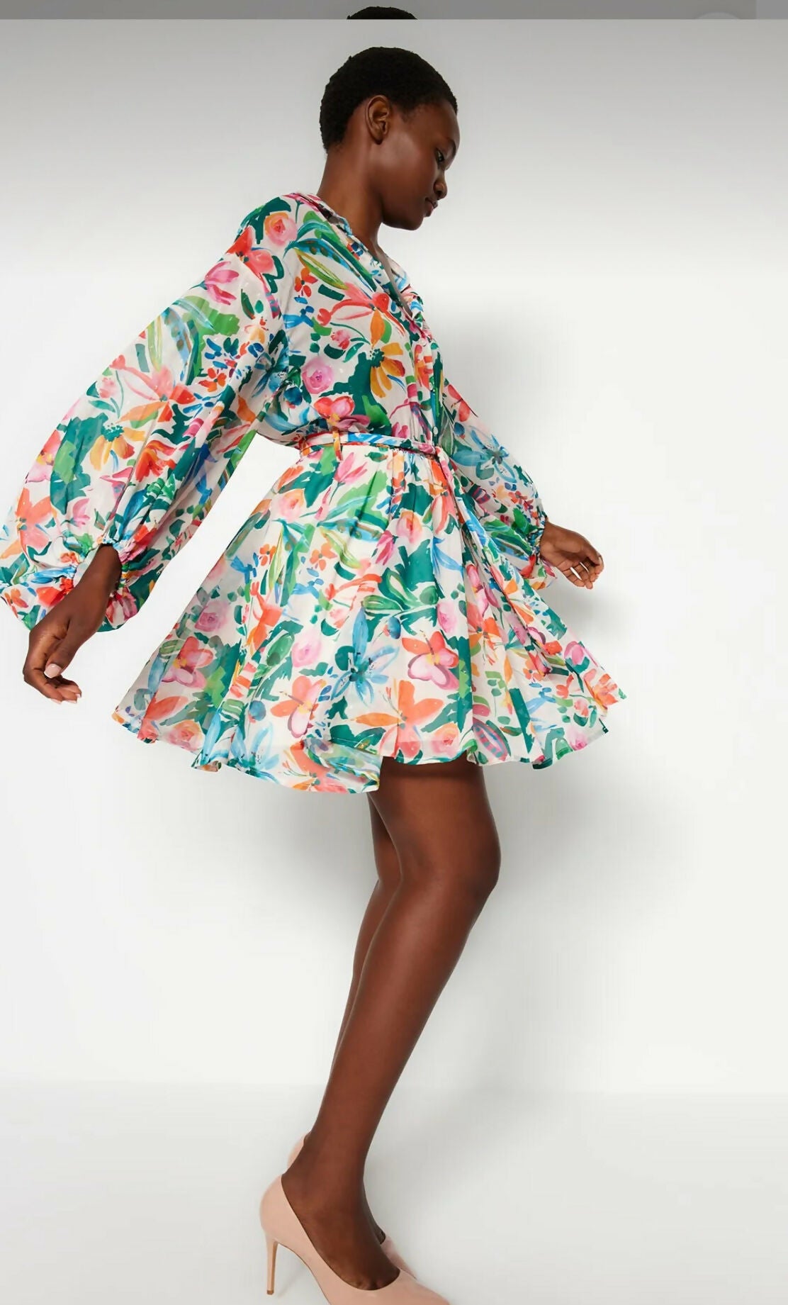 MY PEANUT Lui Lui Chiffon Dress