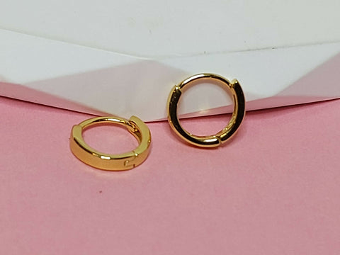 Huggie Gold Earrings