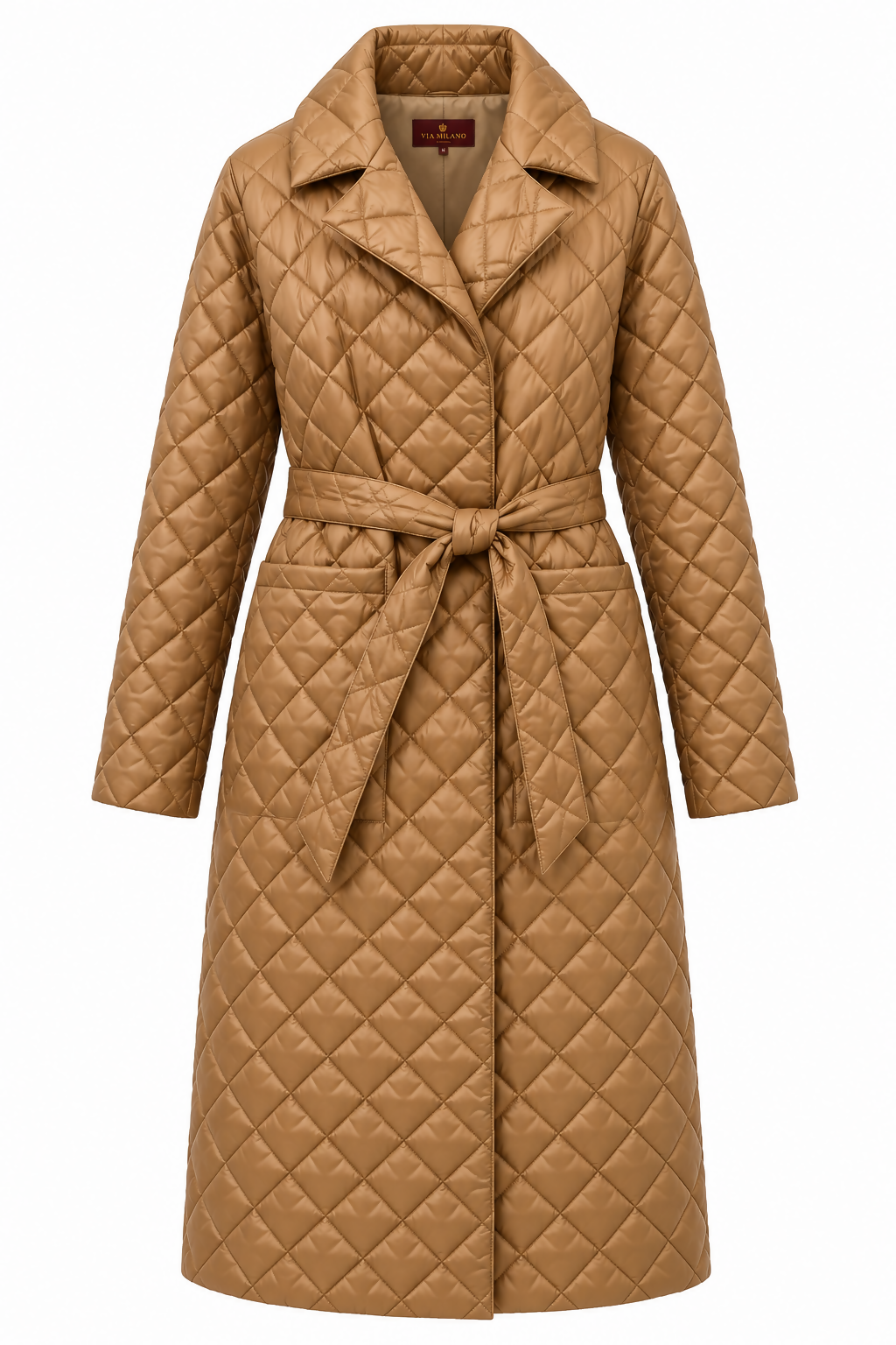 Long Puffer Jacket-BR