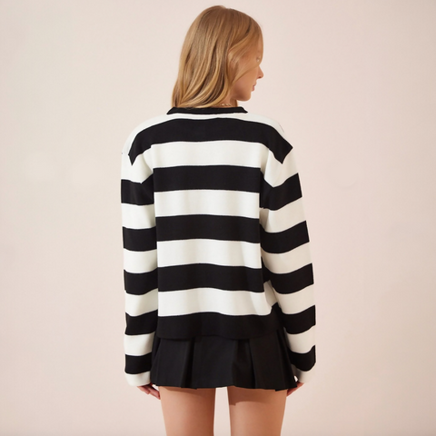 MY PEANUT Audrey Bicolor Knit