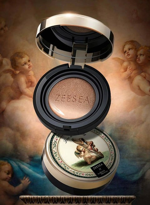ZEESEA X The British Museum Angel Cupid Series Cushion BB Cream (Oily Skin) - M01 Ivory