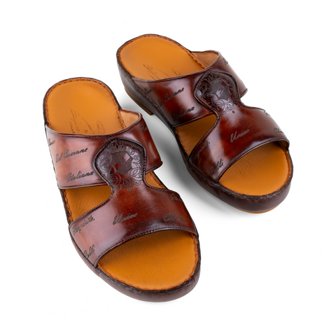 Arabic Sandal Oak Brown