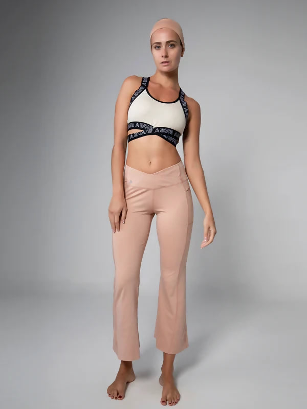 FLARE YOGA PANT TERRA COTTA