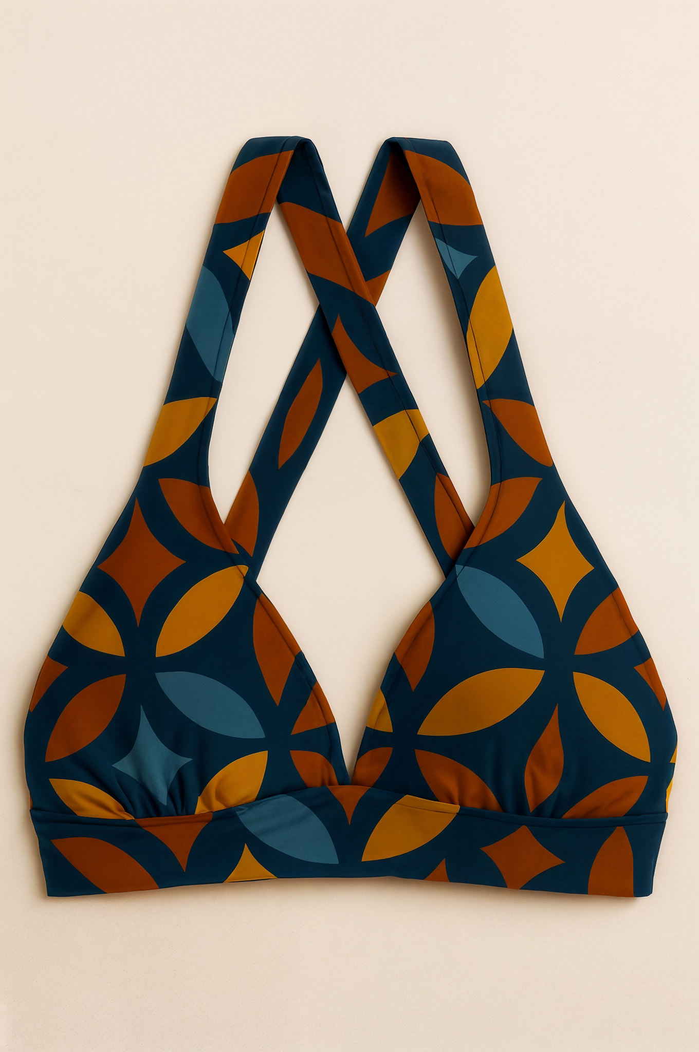 Astratta Print Bikini Top