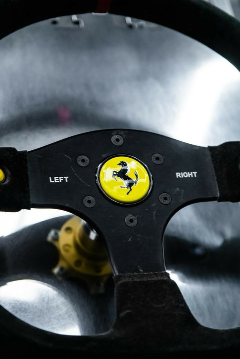 Ferrari 430 Challenge Steering Wheel – Wall Art Edition