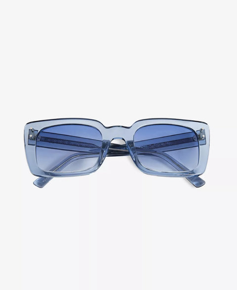 Anna Transparrent Blue Sunglasses