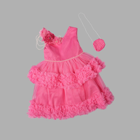 MINIFACE Pinky Candy Party Dress