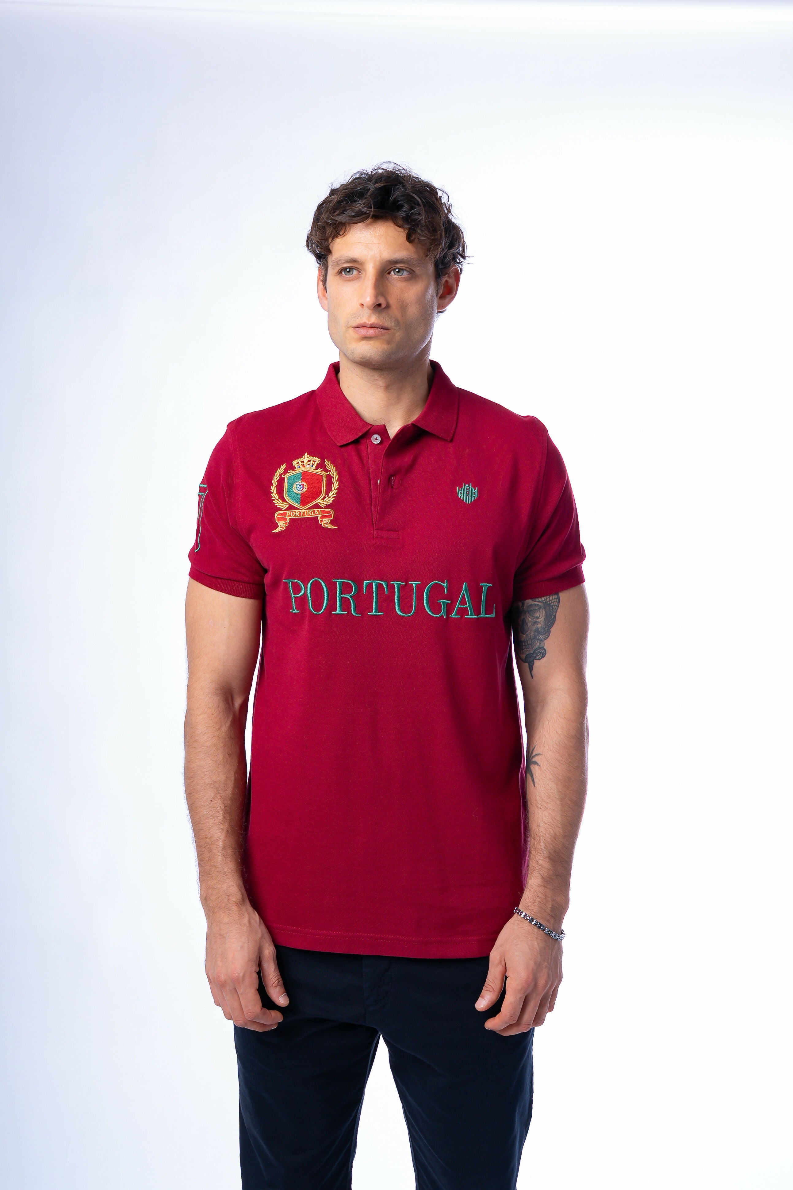 PORTUGAL POLO RED
