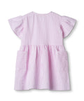 F1402 - CIAO STRIPE DRESS - CLOUD DANCER PINK STRIPE - Extra 4
