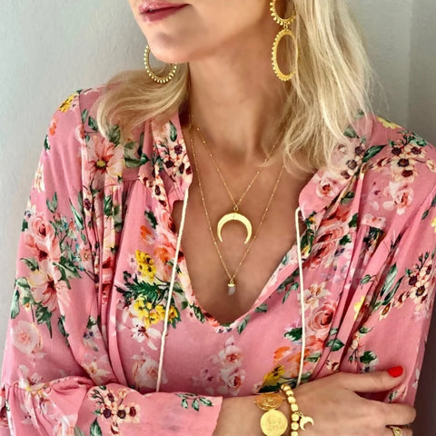 Abundance Horn Necklace