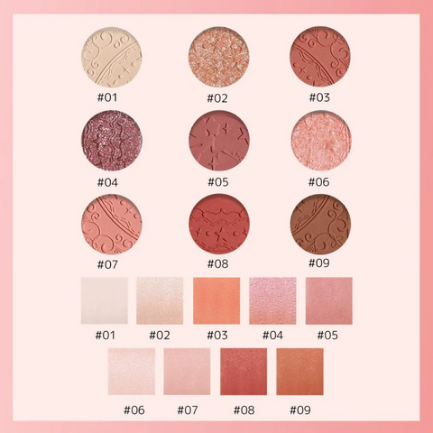 ZEESEA Wonderland eyeshadow palette 12