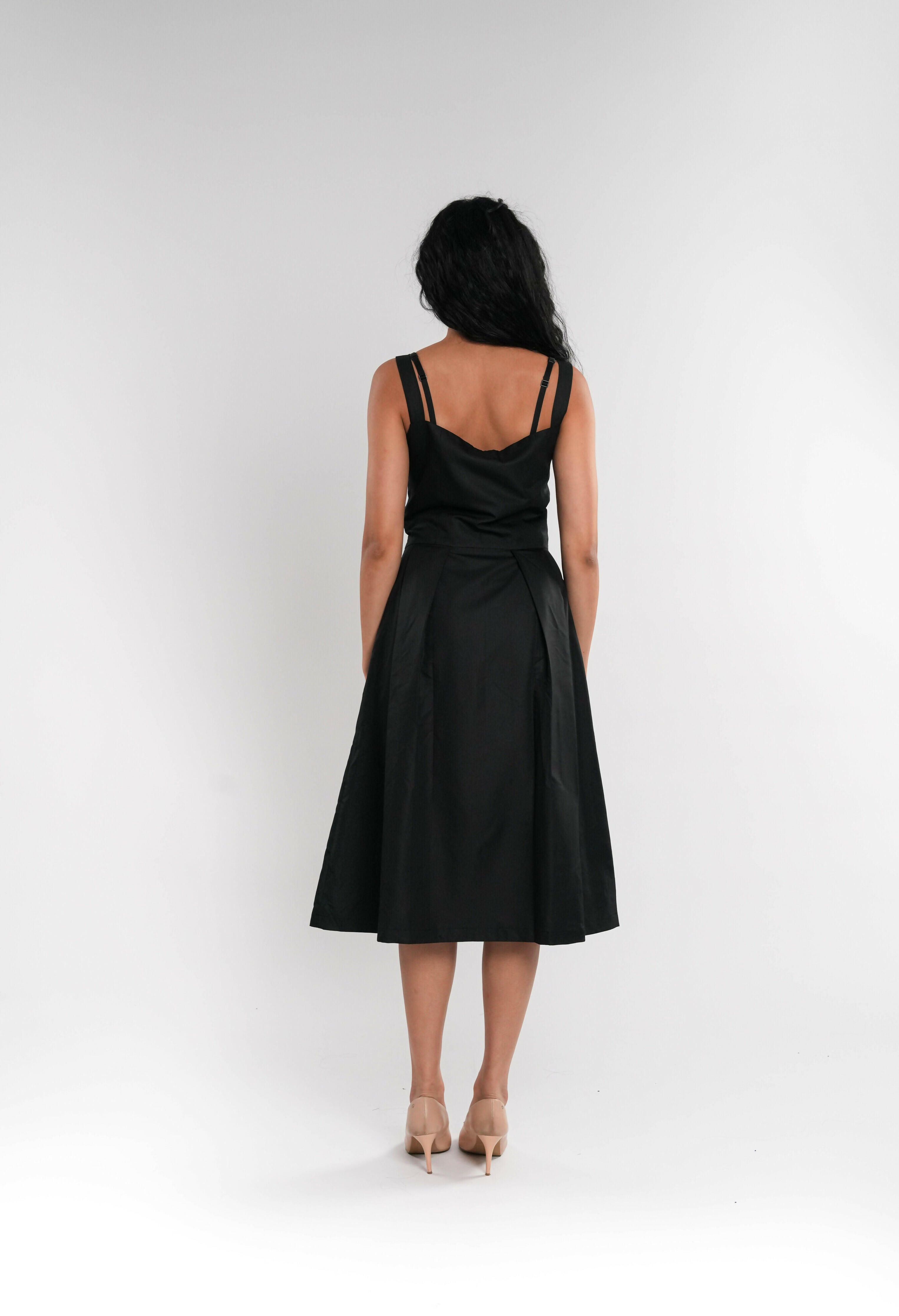 Black Cotton Dress