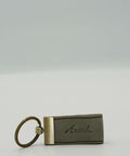 RING KEYCHAIN Fossil grey