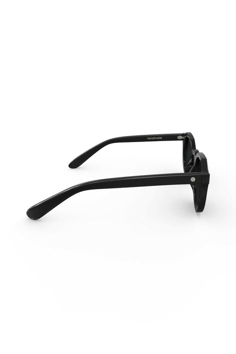 G 04 Black Frame with Black Lenses Acetate Eyewear