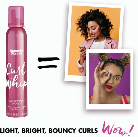 Curl Whip Curl Activating Mousse - U008