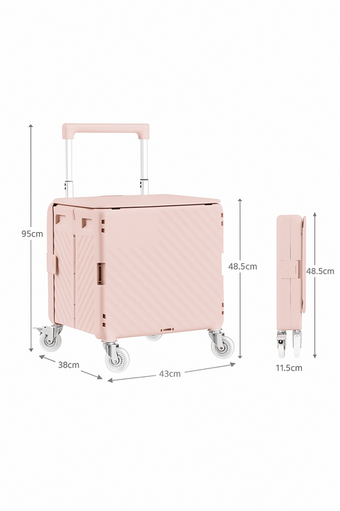 Smart Foldable Storage Box – Light Purple