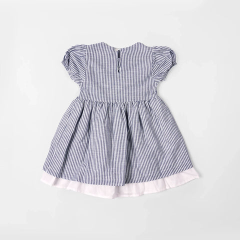 MINIFACE Blue Lily Dress