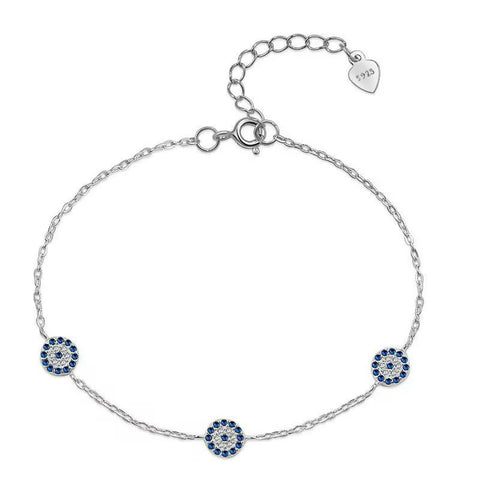 Elysian Eye Silver 925 Bracelet