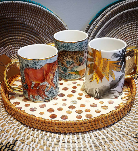 Hand-painted Porcelain Coffee mug