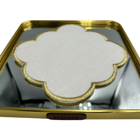 MIA COCTAIL NAPKIN SET IN GOLD