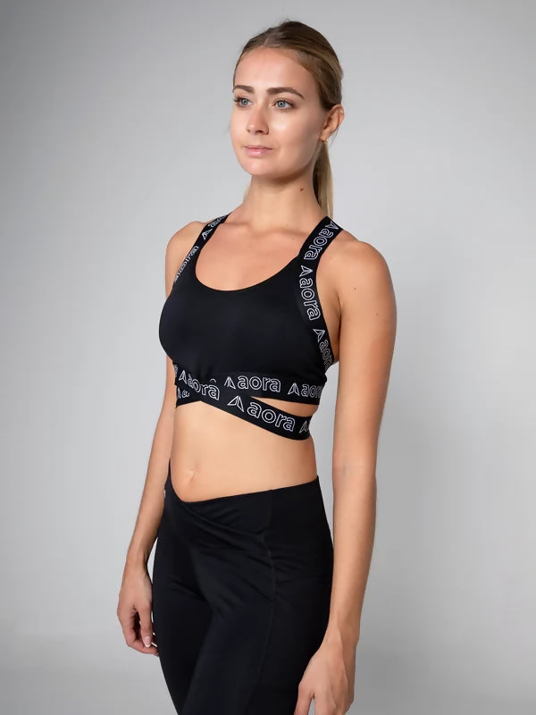 CROSS BRA BLACK
