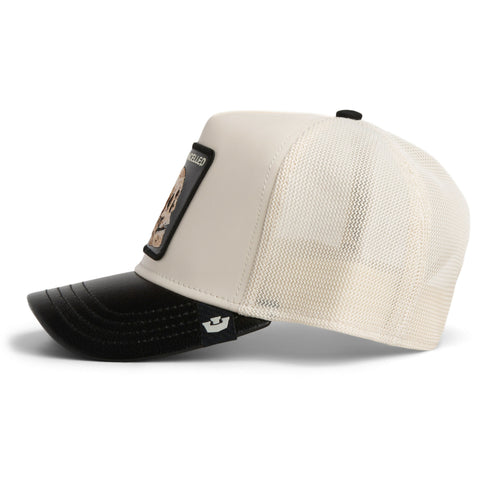 Goorin Bros. Faux Leather Skull Trucker Cap