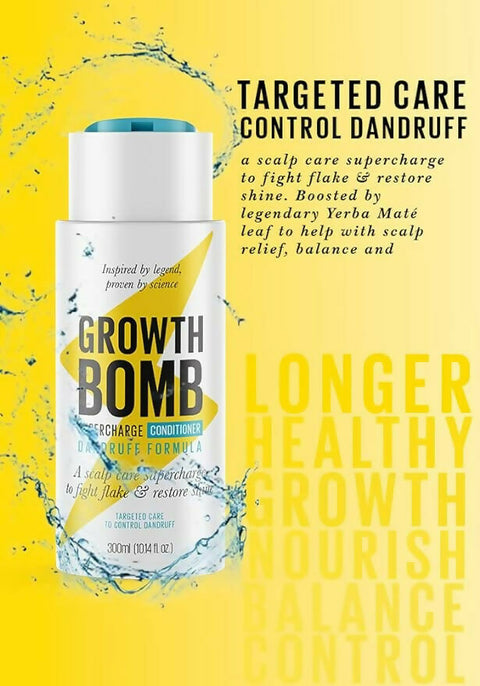 Growth Bomb - Supercharge Conditioner - Dandruff Formula - 300ml