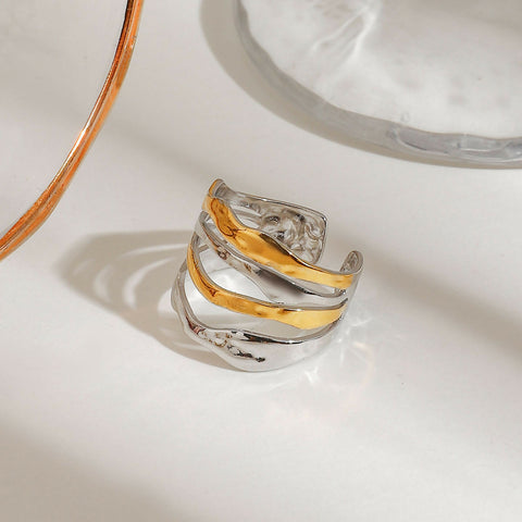 Double Dip Layers Rings