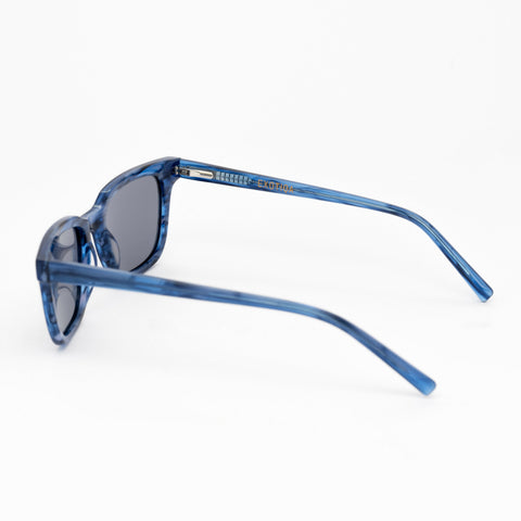 Elixir Sunglasses | Blue Frames & Grey Lenses