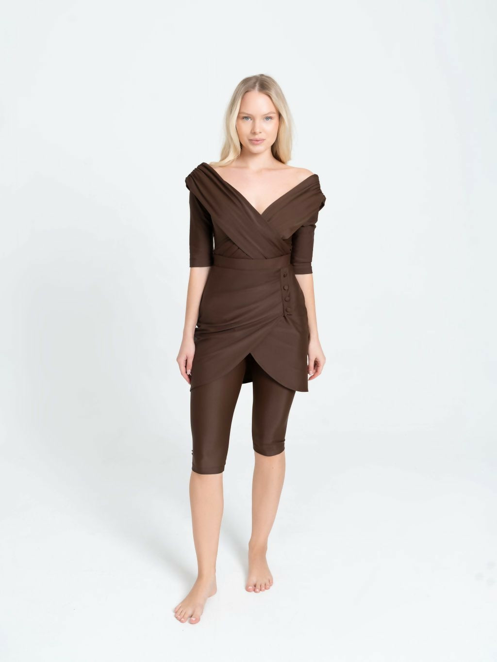 Layal Glossy Chocolate Brown