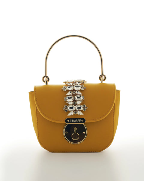 Timabee Yellow Doko Handbag