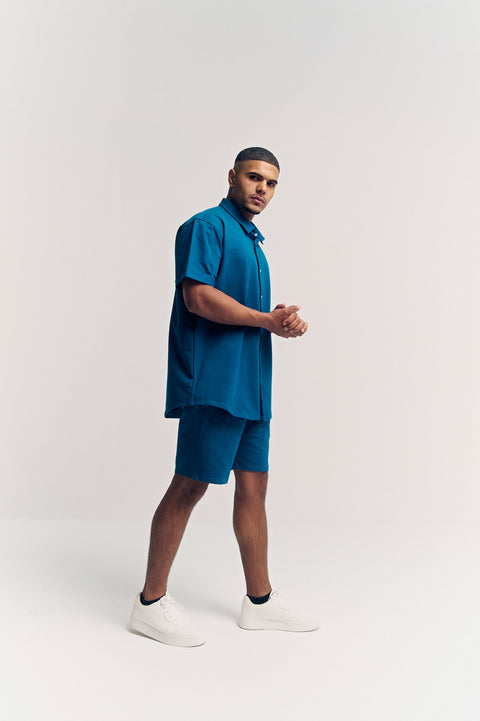 Classix Regular Fit Short Pacific Blue