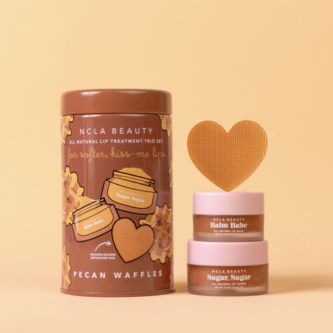 NCLA Beauty Pecan Waffles Lip Care Duo + Lip Scrubber