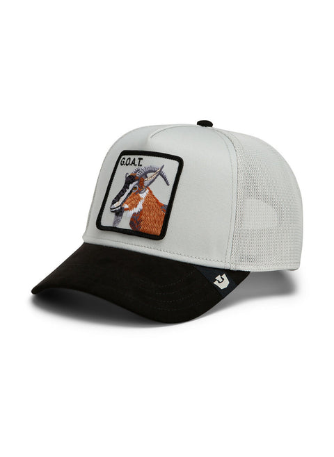 Goorin Bros Suede Greatest Goat Trucker Cap