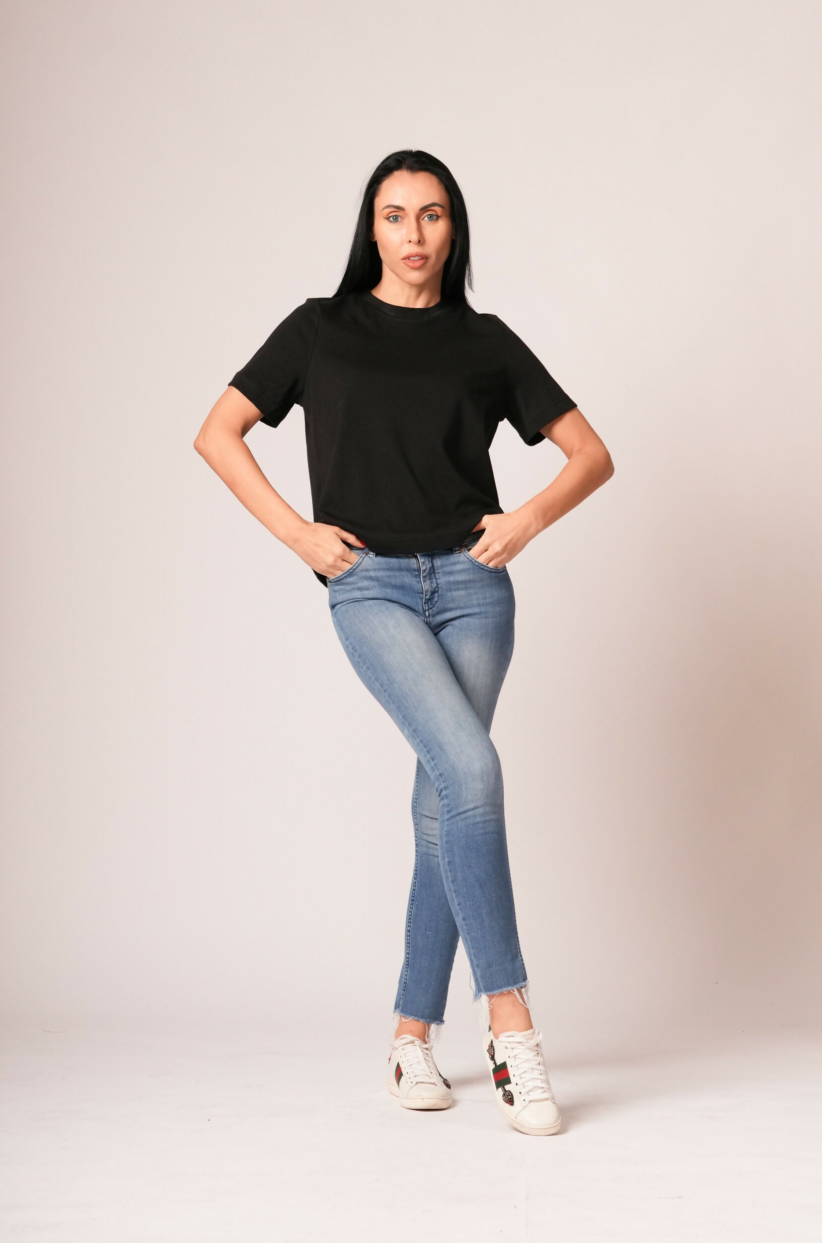 ELT Women Tshirt Classic White 100% Cotton 1981 Model