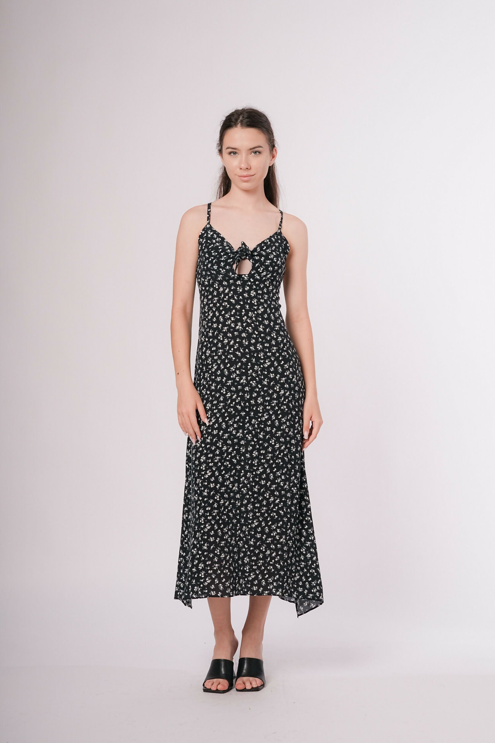 MY PEANUT Floral Knit Dress