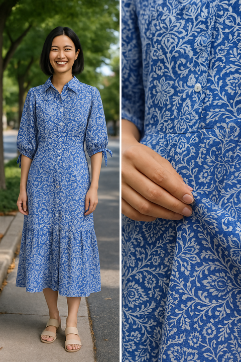 MY PEANUT Asya Floral Dress