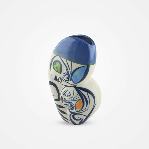 Echoes of Galicia – Abstract Ceramic Vase