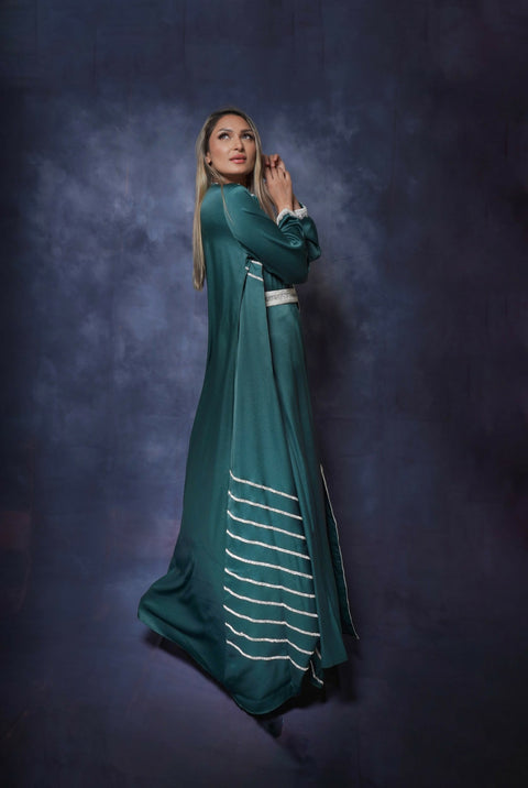 KAFTAN 2 PC DARK GREEN 1 (3)