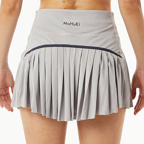 Mohuki Leti Pleated Skirt - Grey