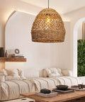 Artibrannan+1+-+Light+Seagrass+Dome+Pendant (3)