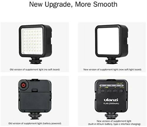 ULANZI MINI POCKET VL49 RGB VIDEO LED LIGHT