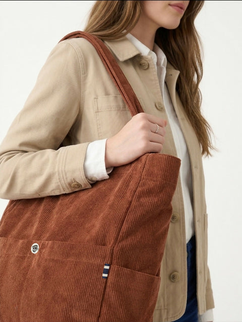 Ligne Sienna Tote Corduroy Bag