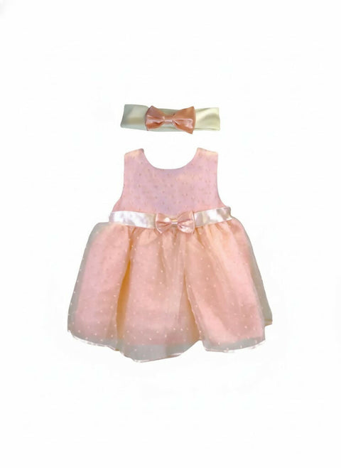 MAISON BEBE Lara Tulle Dress With Headband