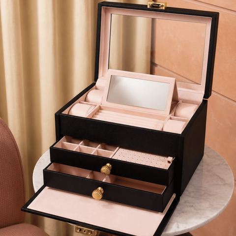 Zuri Midnight Black - Jewelry Box