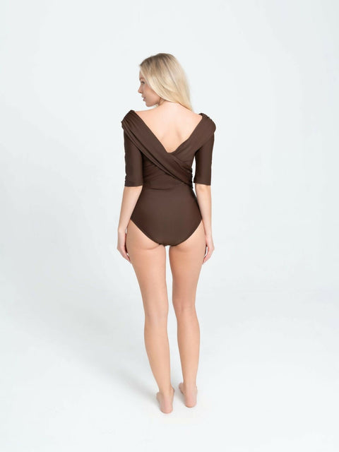 Layal Glossy Chocolate Brown